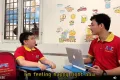 Học tiếng Anh giao tiếp tại APE: Học viên Hoàng Long tự tin trò chuyện cùng thầy