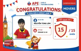 Kết quả thi Chứng chỉ Quốc tế tháng 5-2026