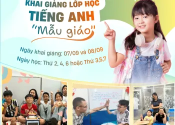 Tiếng Anh Mẫu Giáo