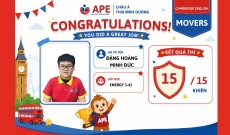 Kết quả thi Chứng chỉ Quốc tế - tháng 5-2026